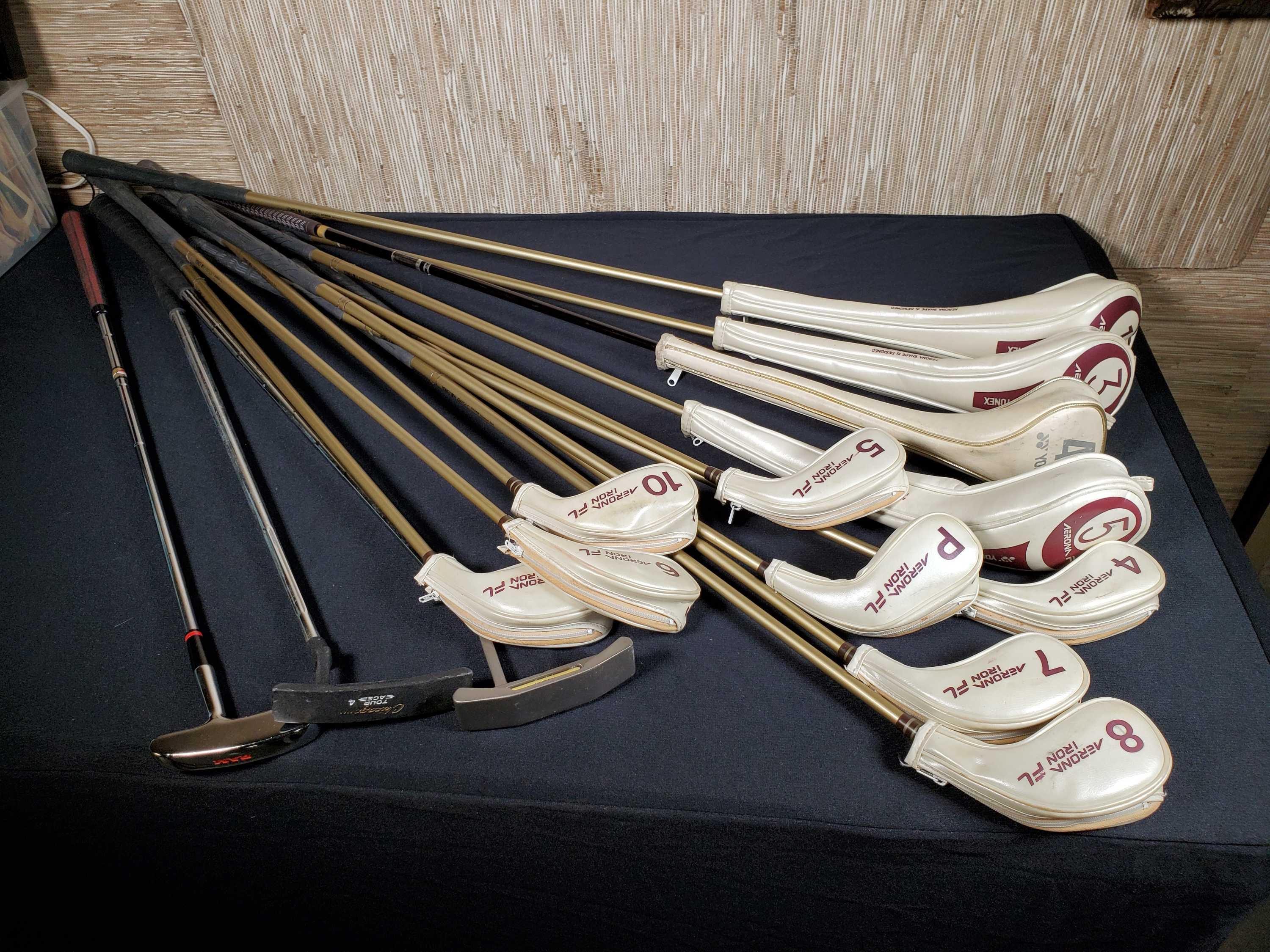 Louis Vuitton Golf Club Bag And 12 Yonex Right Hand Clubs
