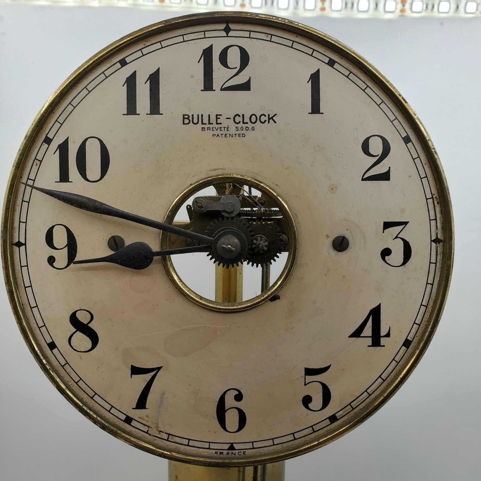French Bulle-Clock Brevette S.G.D.G. 1926-1928 {As Found}