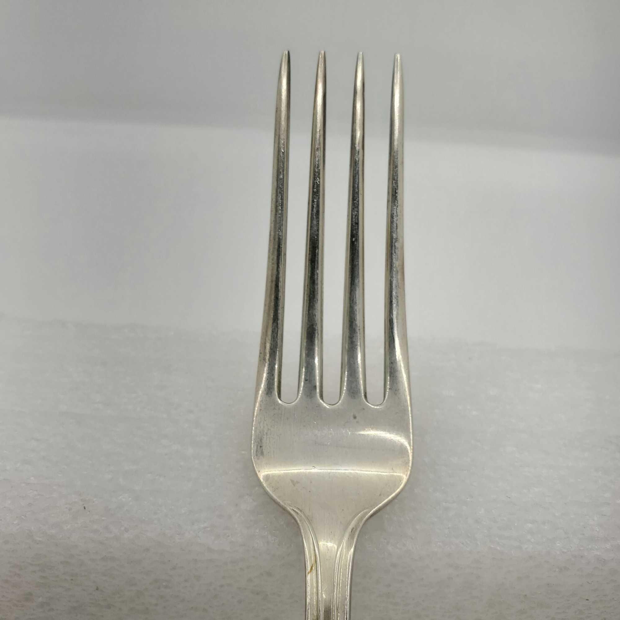 8 Sterling Silver Dominic & Half Virginia Pattern c1912 Dinner Fork