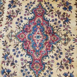 96"x147" Semi Antique Hand Woven Persian 100% Wool Pile Rug