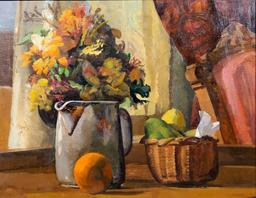 Richard Piccolo Oil on Canvas Still Life Painting
