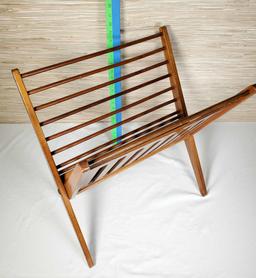 Mid Century Cees Braakman Folding Magazine Rack by Pastoe