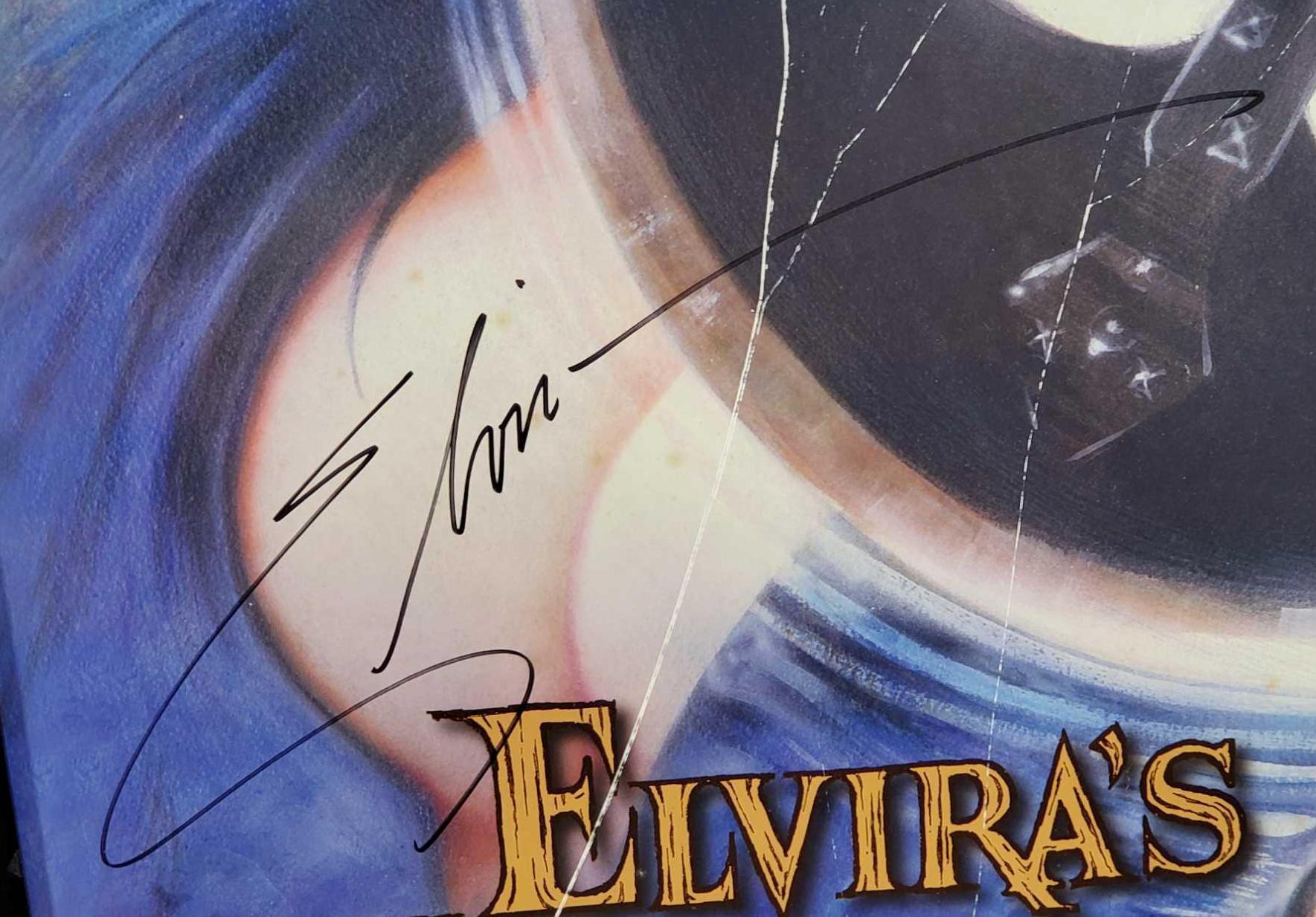 2 Signed movie posters - The Ring 2 and Elvira