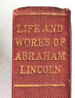 9 Volume 1907 Life & Works of Abraham Lincoln Book Set
