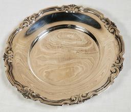 Tiffany & Co. Makers Sterling Silver 6 1/2" plate