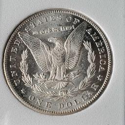 Brilliant Uncirculated 1884-CC Morgan Silver Dollar