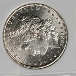 Brilliant Uncirculated 1883-CC Morgan Silver Dollar