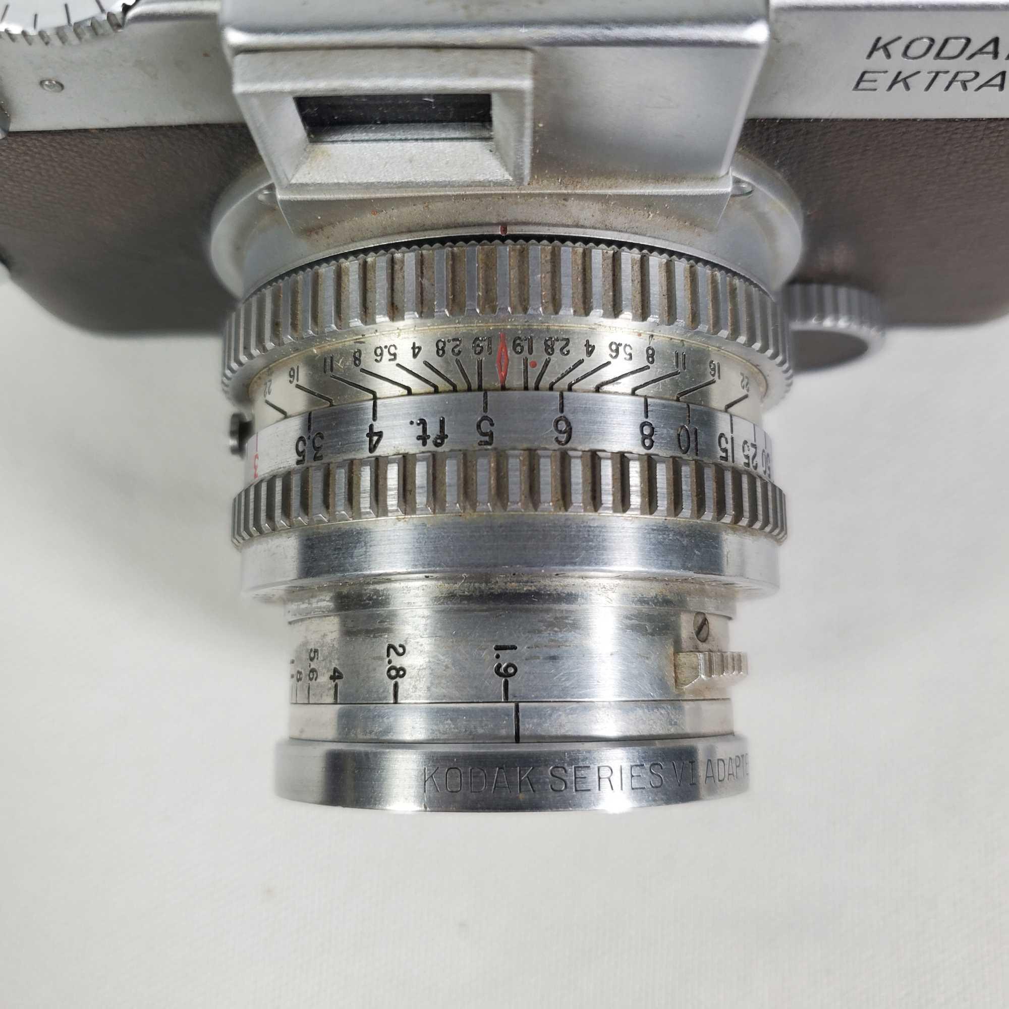 Rare Kodak Ektra 35mm Film Camera With 50mm 1.9 Ektar Lens