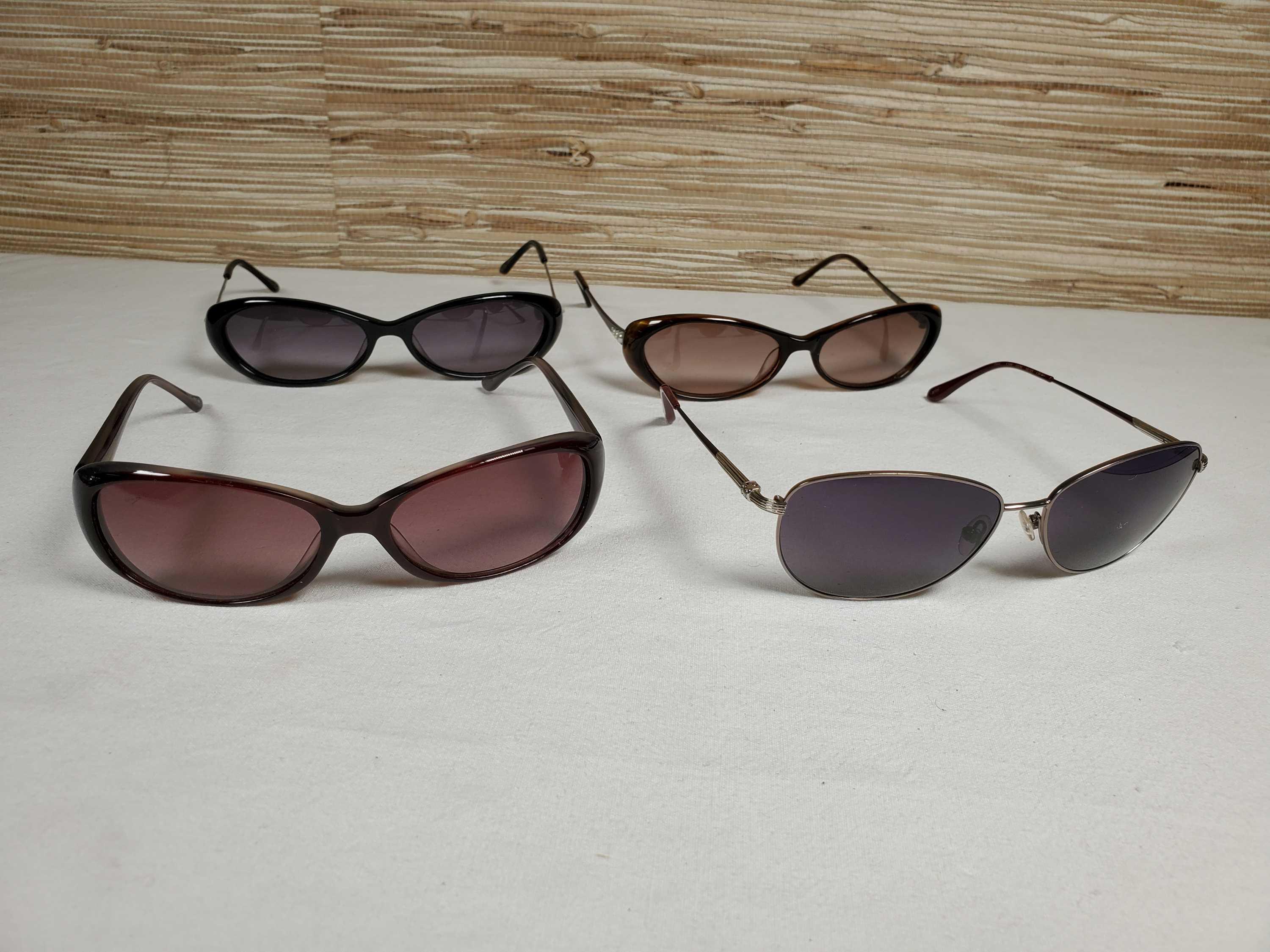 4 Pair of New Without Tags Designer Lulu Guinness Sunglasses