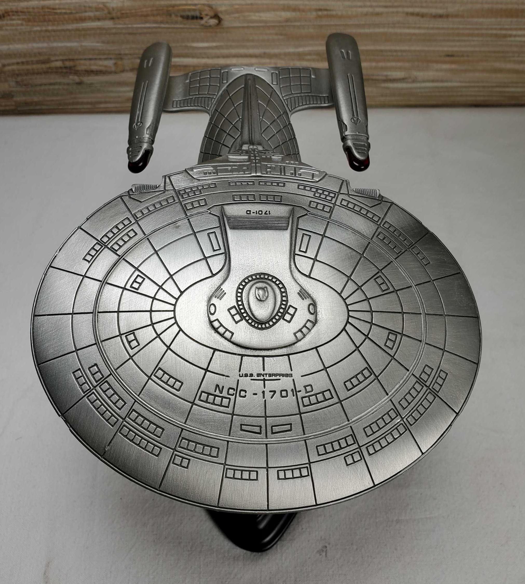 Franklin Mint Star Trek U.S.S. Enterprise Ship