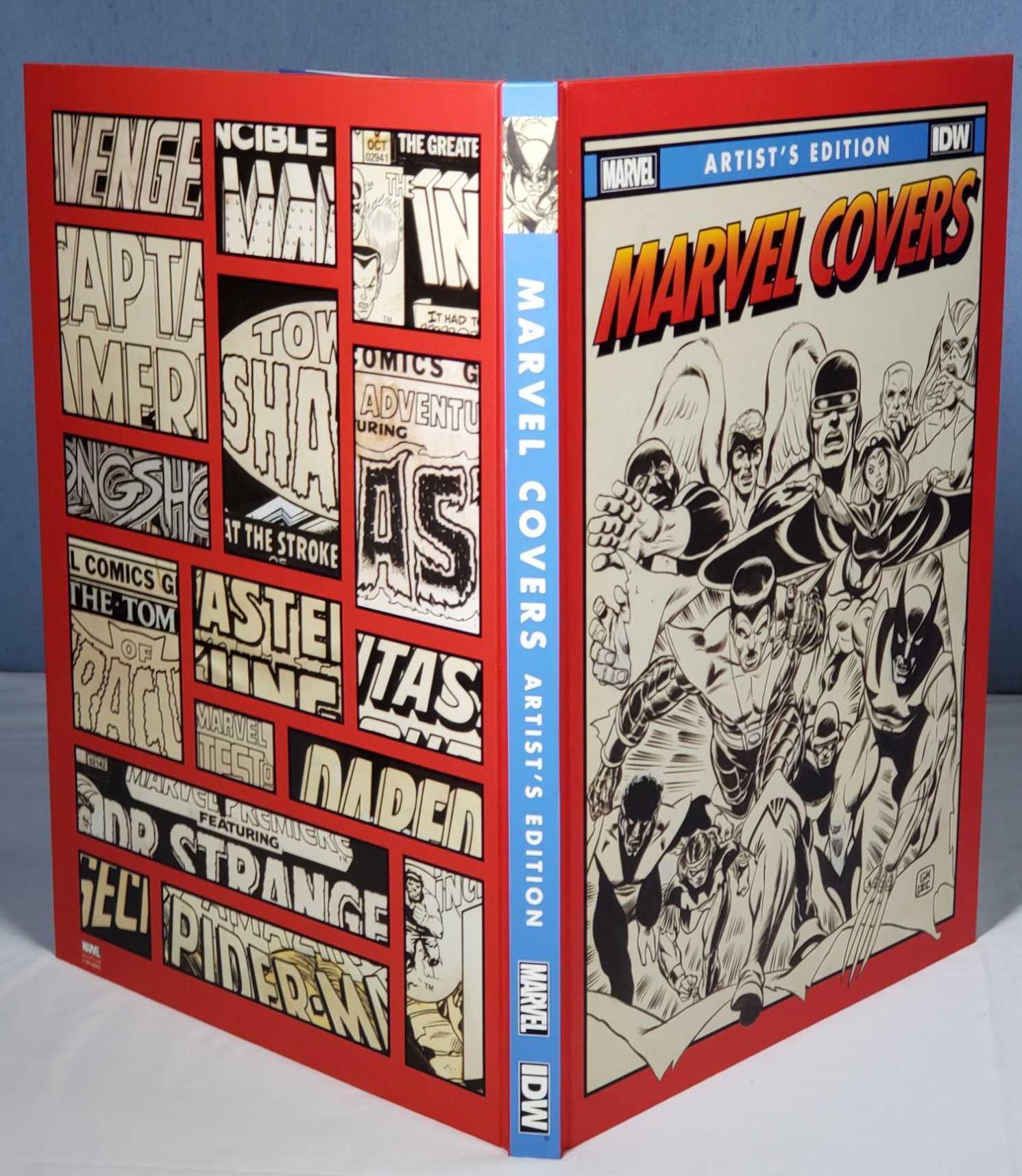 IDW Artist's Edition Marvel Covers & Jack Kirby New Gods 17" x 12" Hard Back Art Book