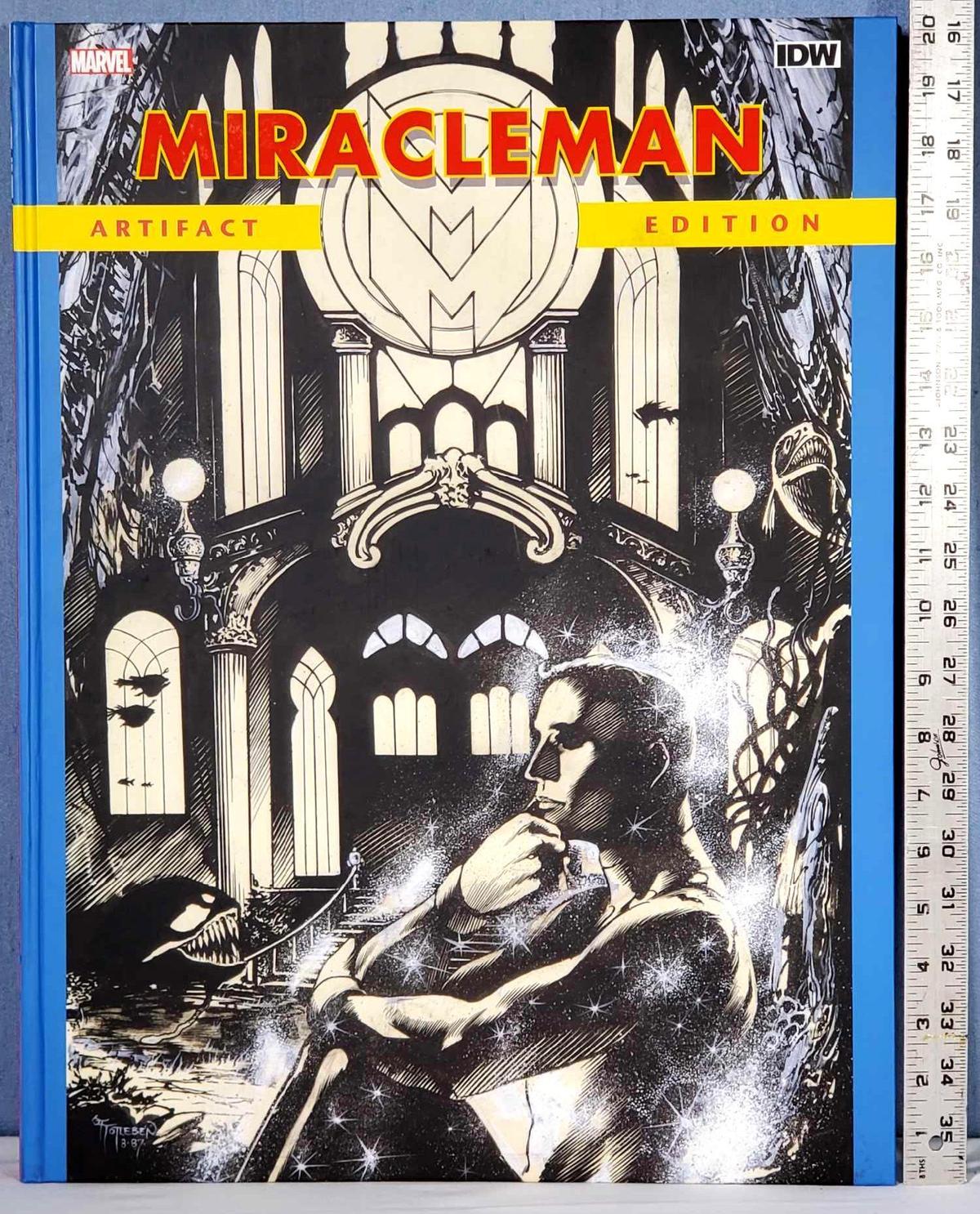 IDW Marvel Miracleman Artifact Edition 20.5" x 15.25" Hard Back LE 2015 Art Book