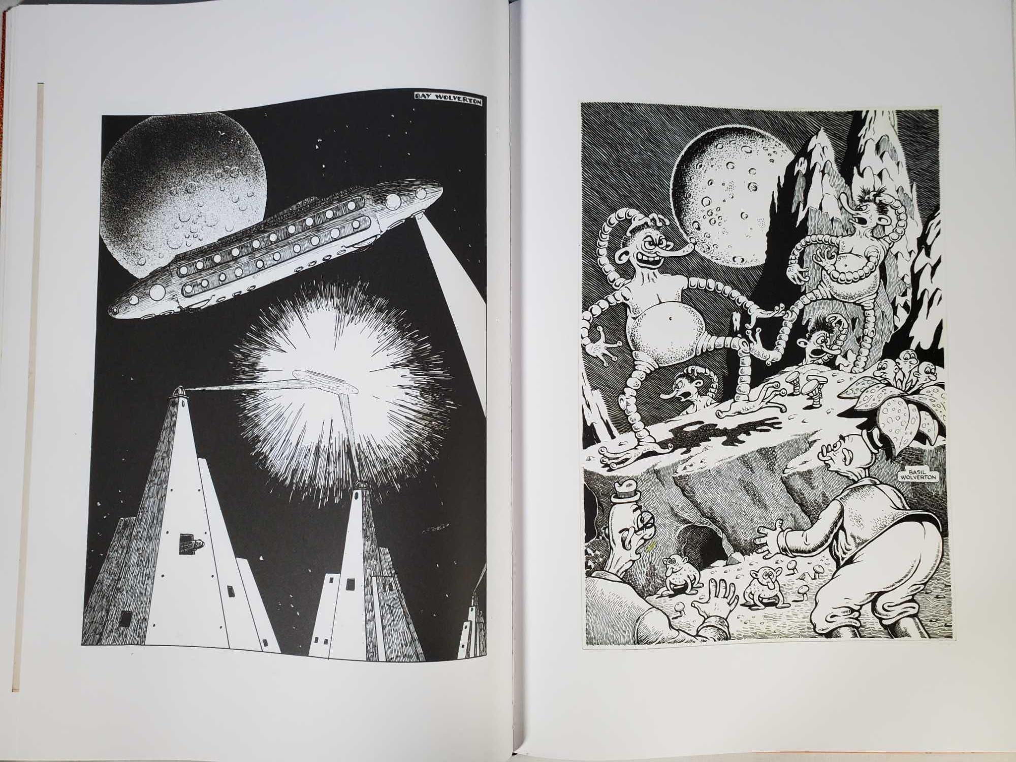 Basil Wolverton's Weird Worlds Artist's Edition King Size IDW Hard Back