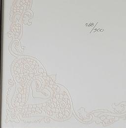 Erte "Zephyr I Gold" Metallic Signed and Numbered Serigraph, 1985