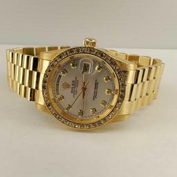 "Rolex" Replica Oyster Perpetual Day-Date Wrist Watch #16233