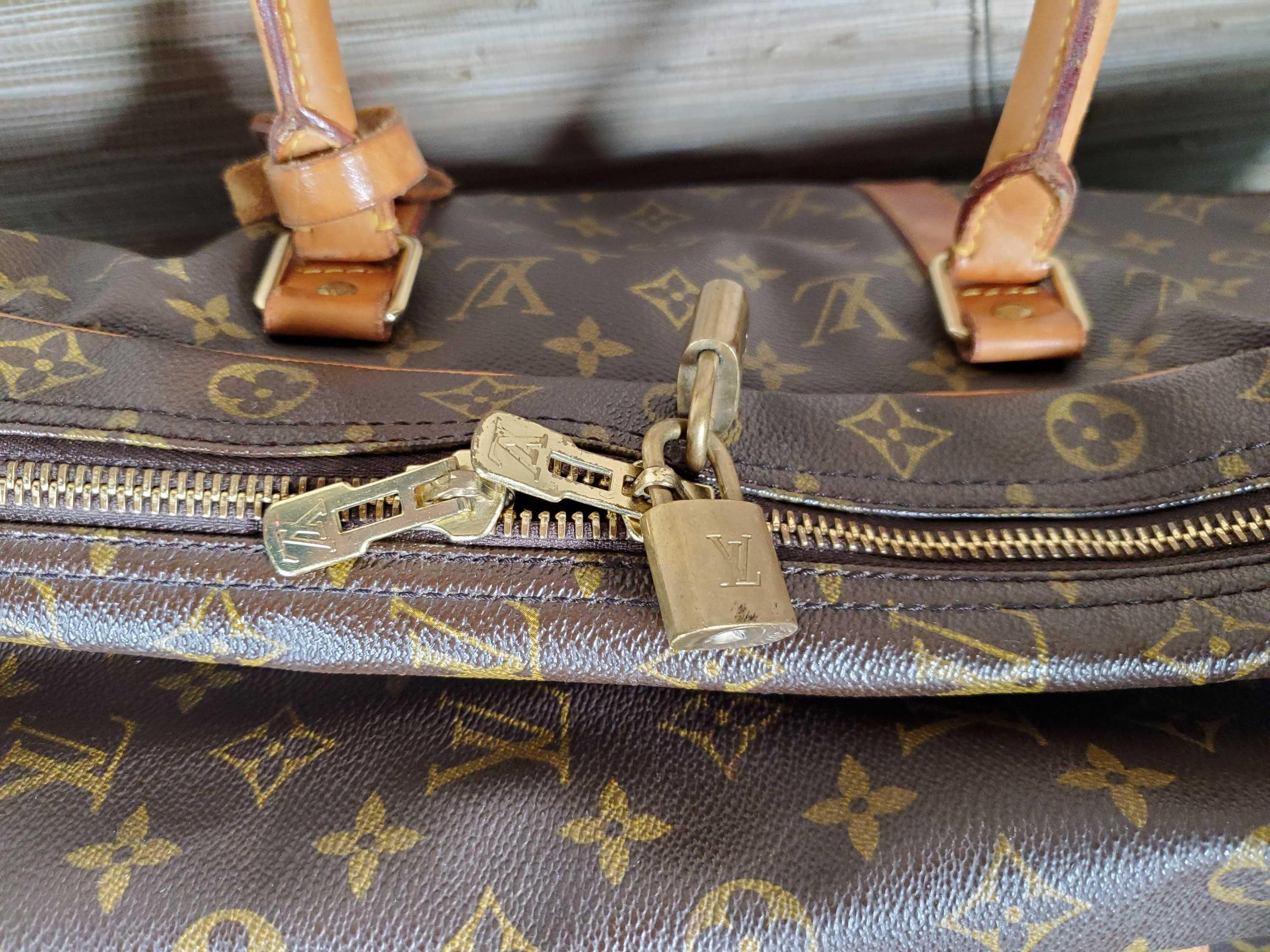 Authentic Vintage Louis Vuitton Suitcase with COA