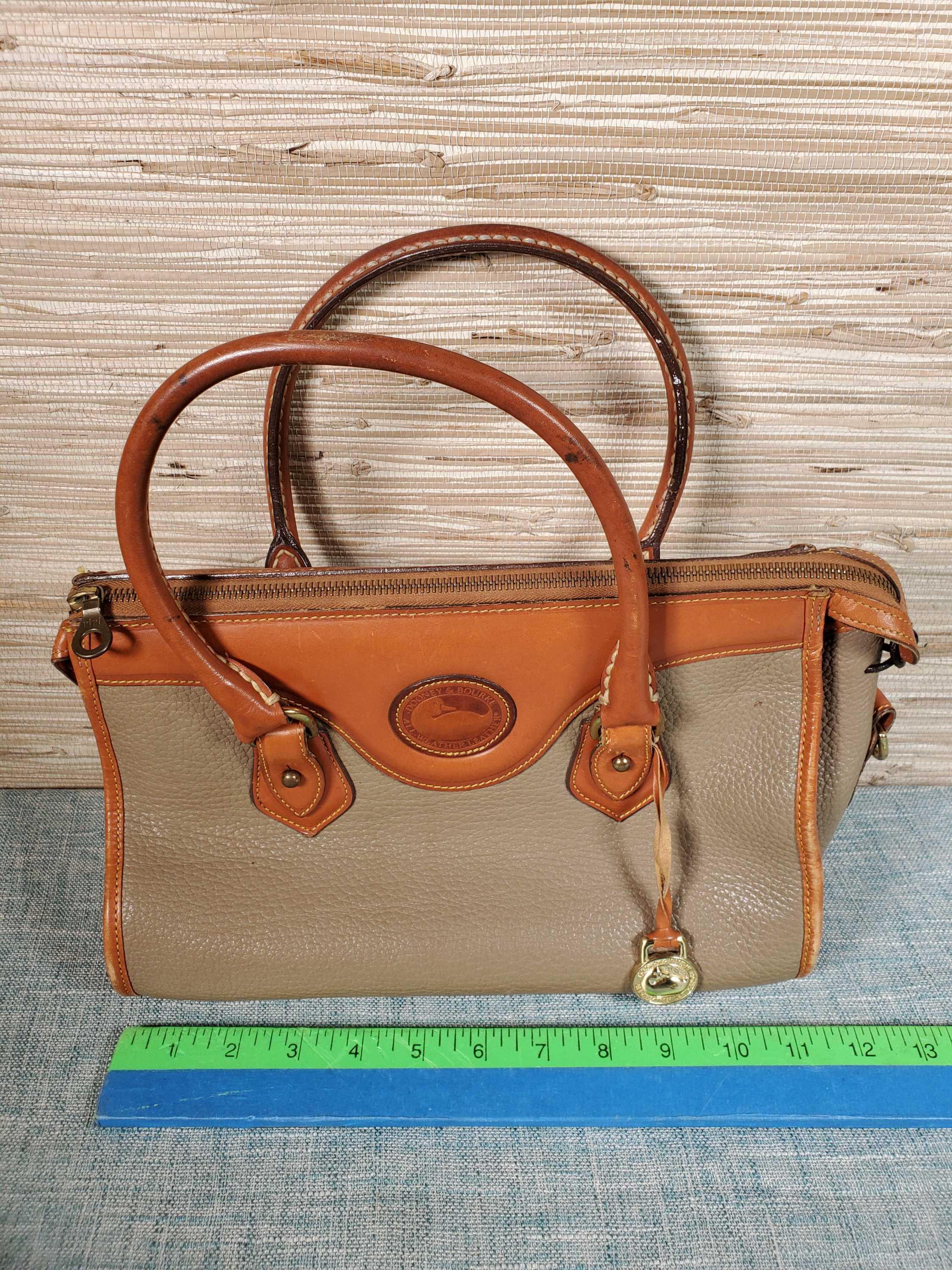 2 Estate Dooney & Bourke Leather Handbags