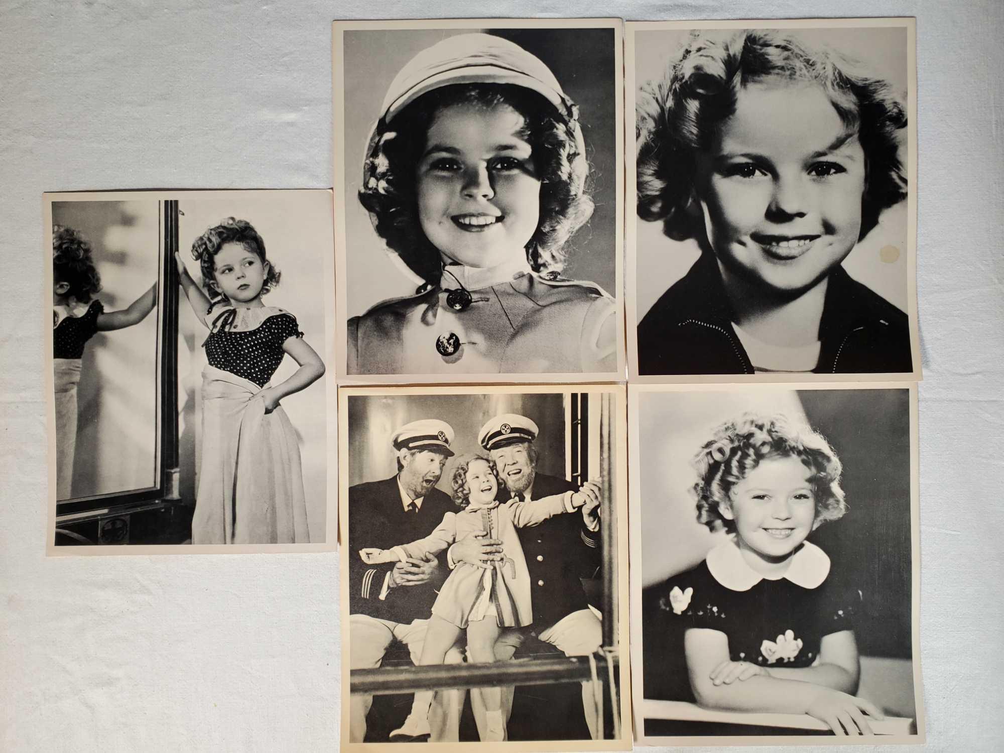Shirley Temple Collection with Dollls Plates and Photos