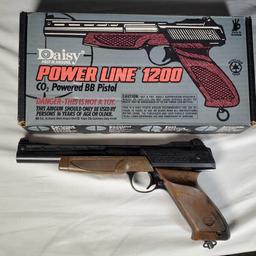 Daisy Power Line Model 1200 BB Pellet Pistol with Box and Papers