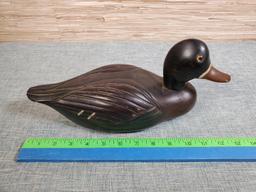 4 Hand Painted Wood Duck Decoys