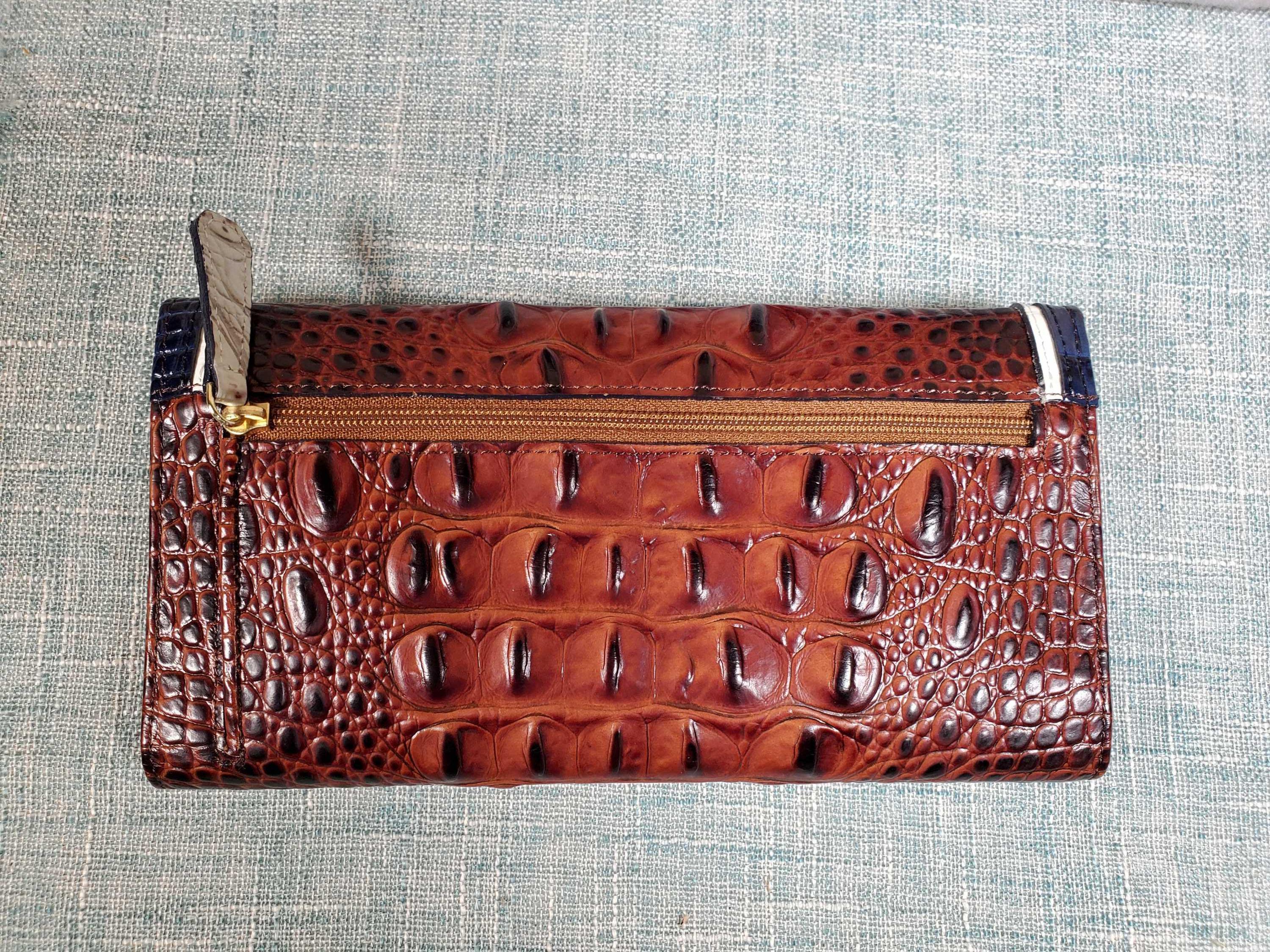 Very Gently Used Brahmin Leather Handbag & New Wallet
