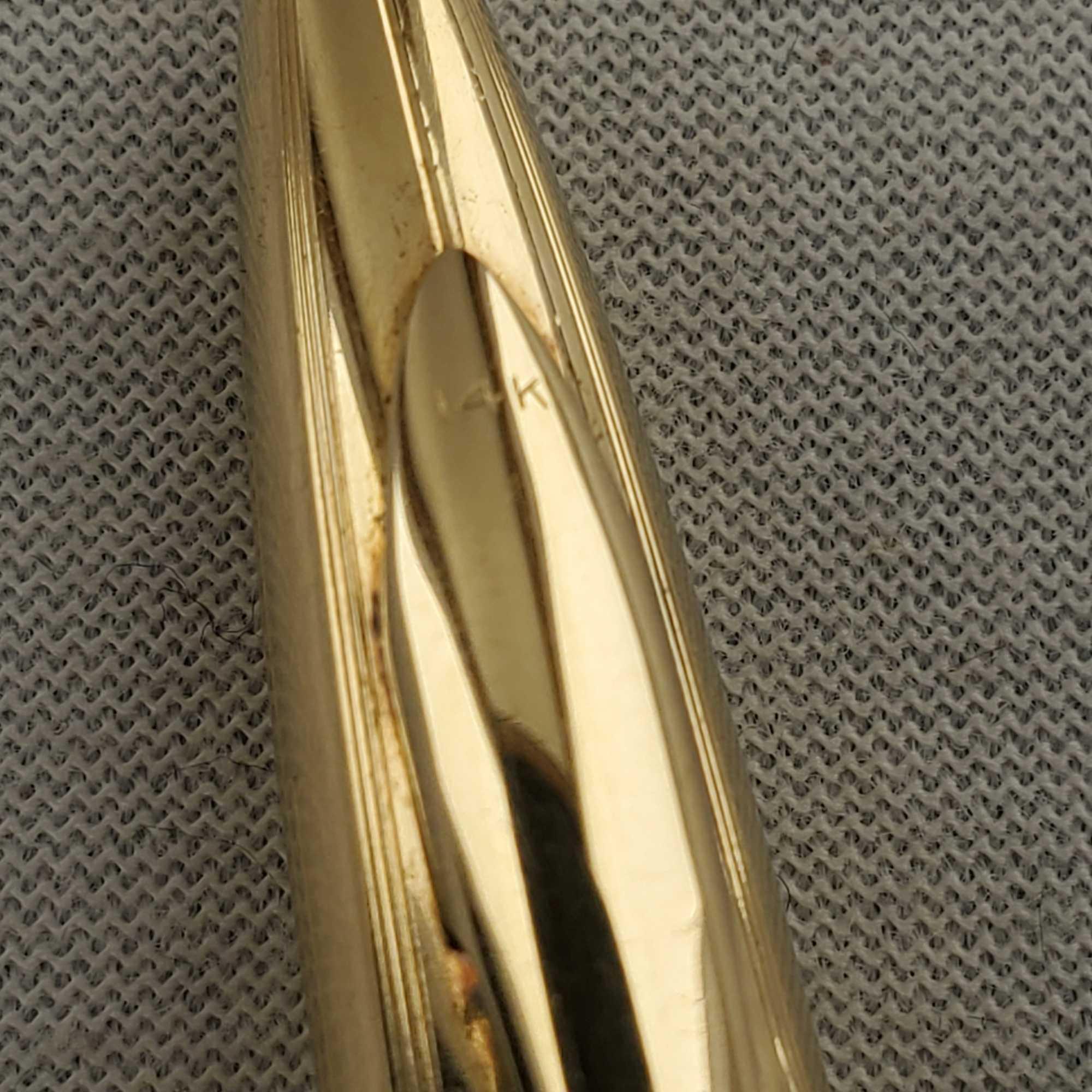 Solid 14K Gold Caps, Clip & Nib Sheaffer's 1942 Triumph Crest Masterpiece - Vacuum Pen & Pencil Set