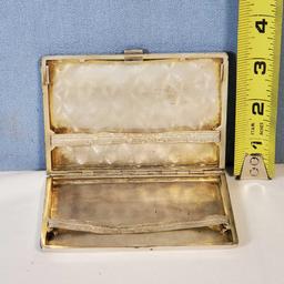 3 Sterling Cigarette Cases, and Cigarette Pack Box