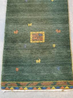 Gebbeh Deep Pile Tribal Estate Runner Rug