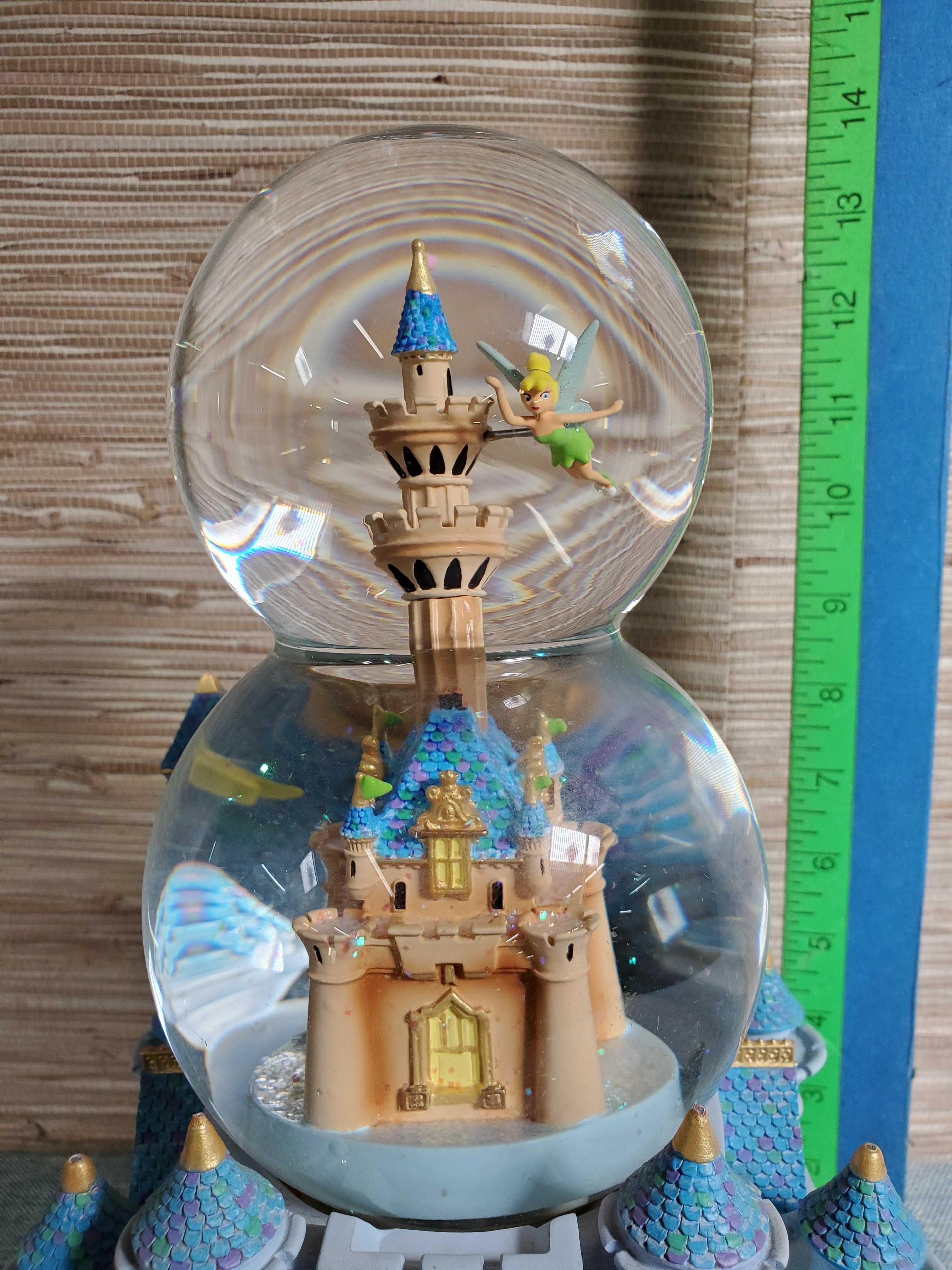 Walt Disney "You Can Fly! You Can Fly! You Can Fly! Tinkerbell Snow Globe Music Box