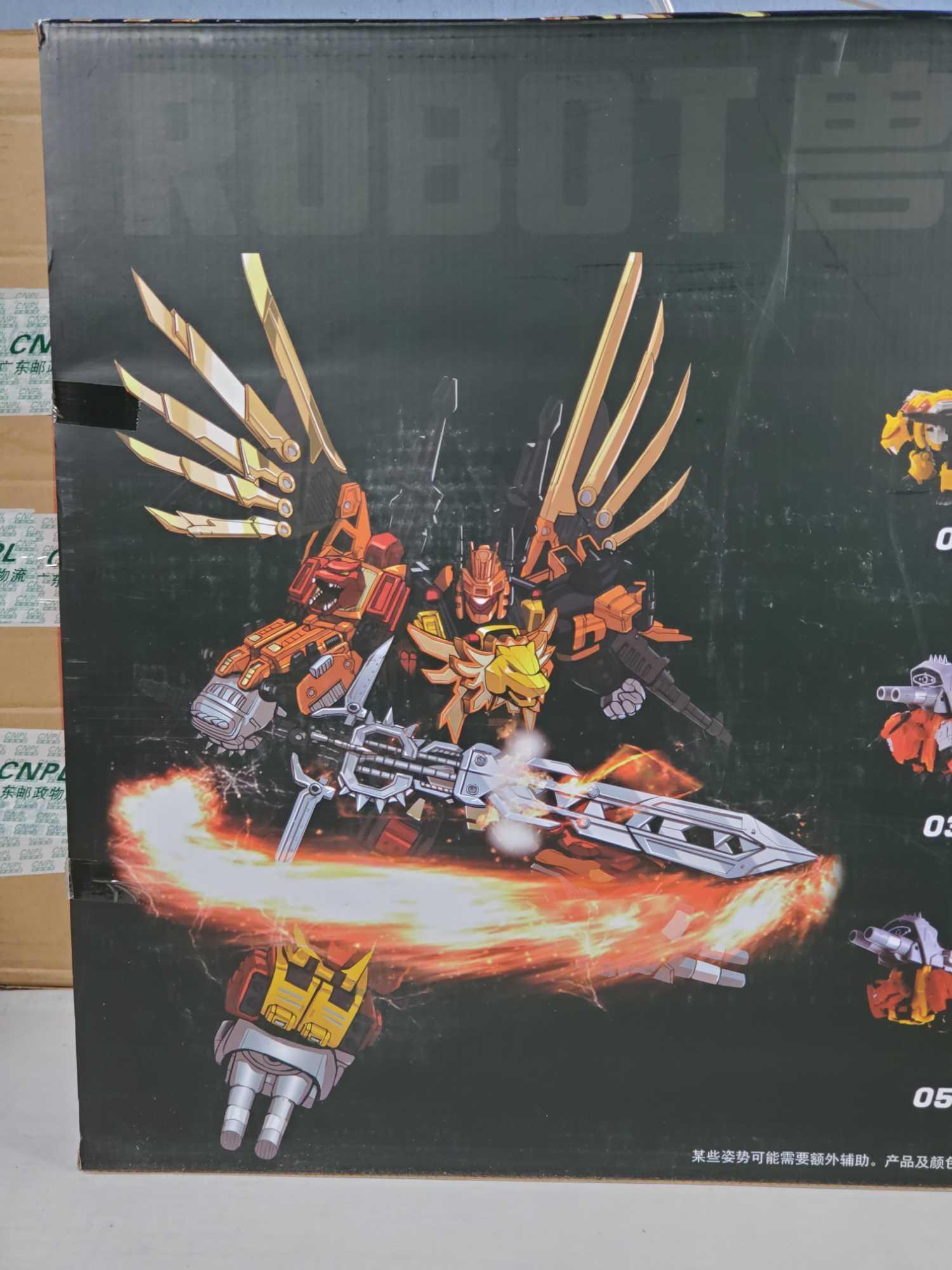 Jinbao 6 in One Third Party Transformers Robot MIB