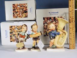 3 Hummel Figurines with Original Boxes