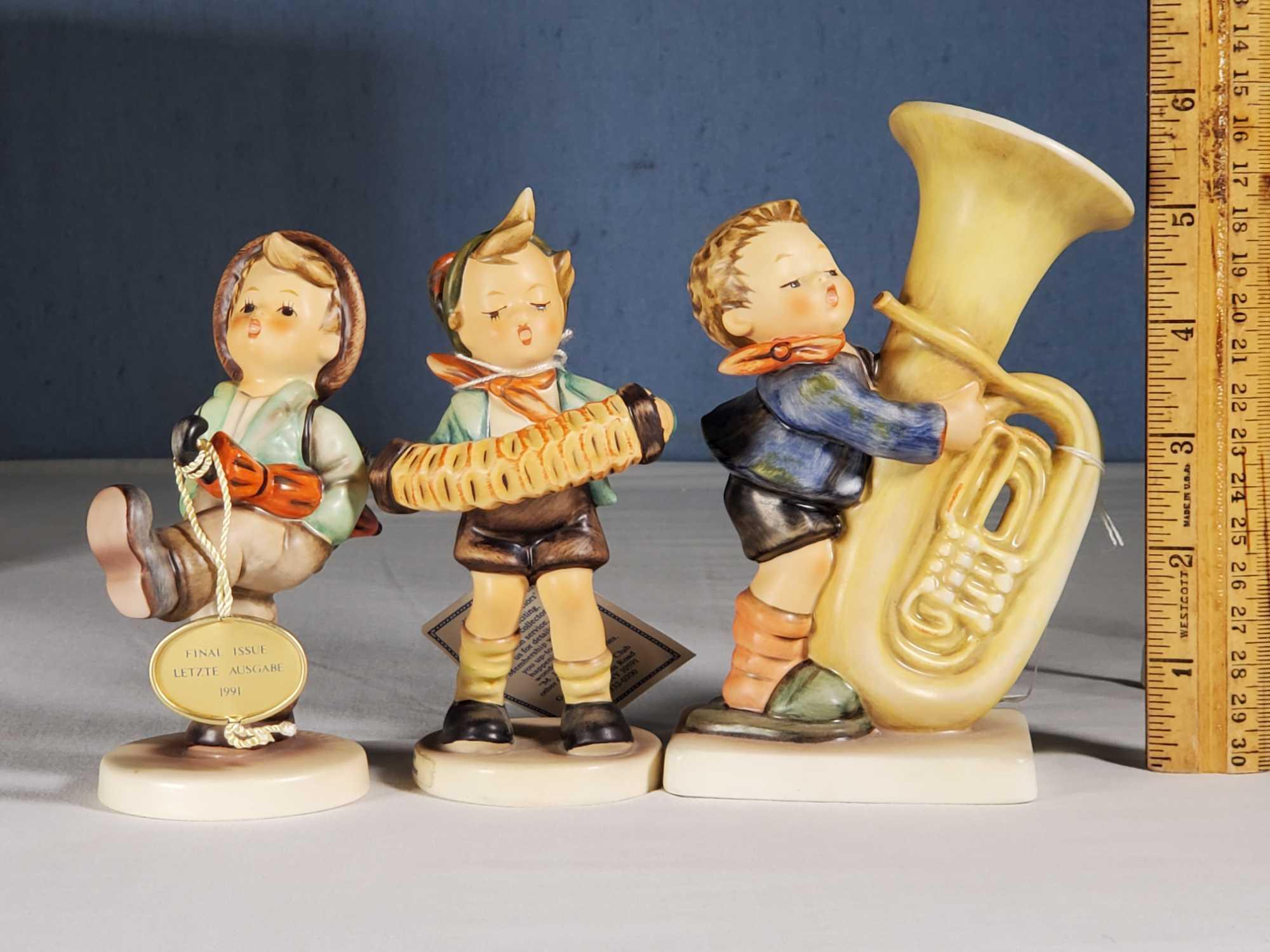 3 Hummel Figurines with Original Boxes