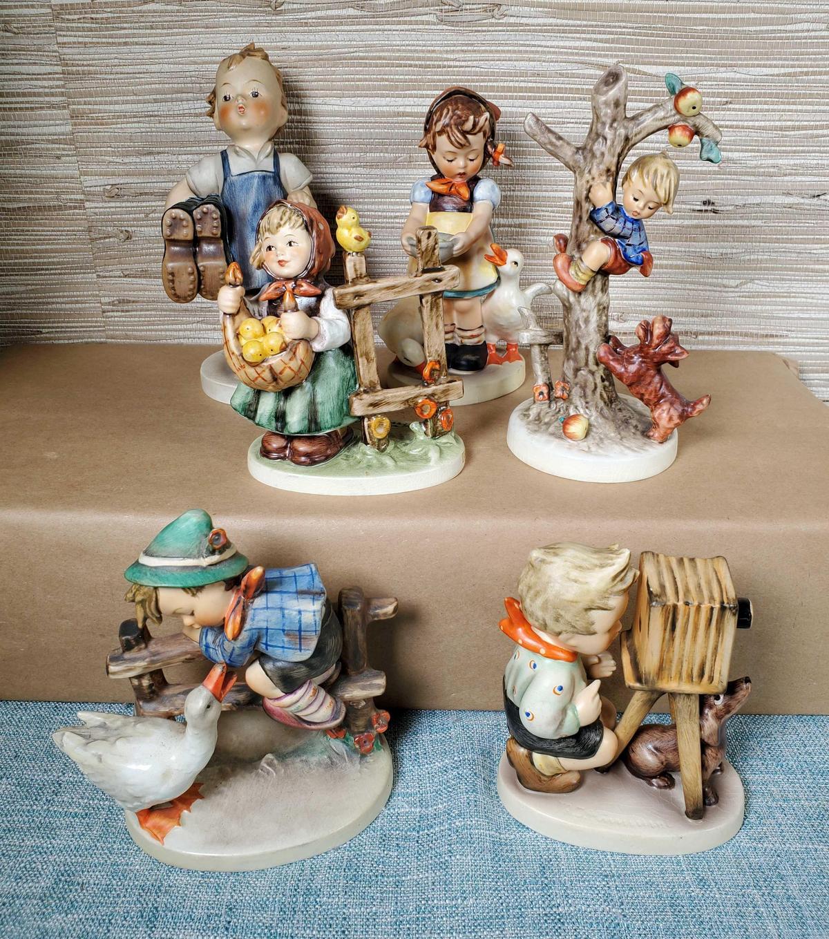 6 Hummel Figurines