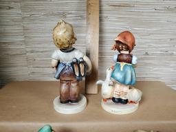 6 Hummel Figurines