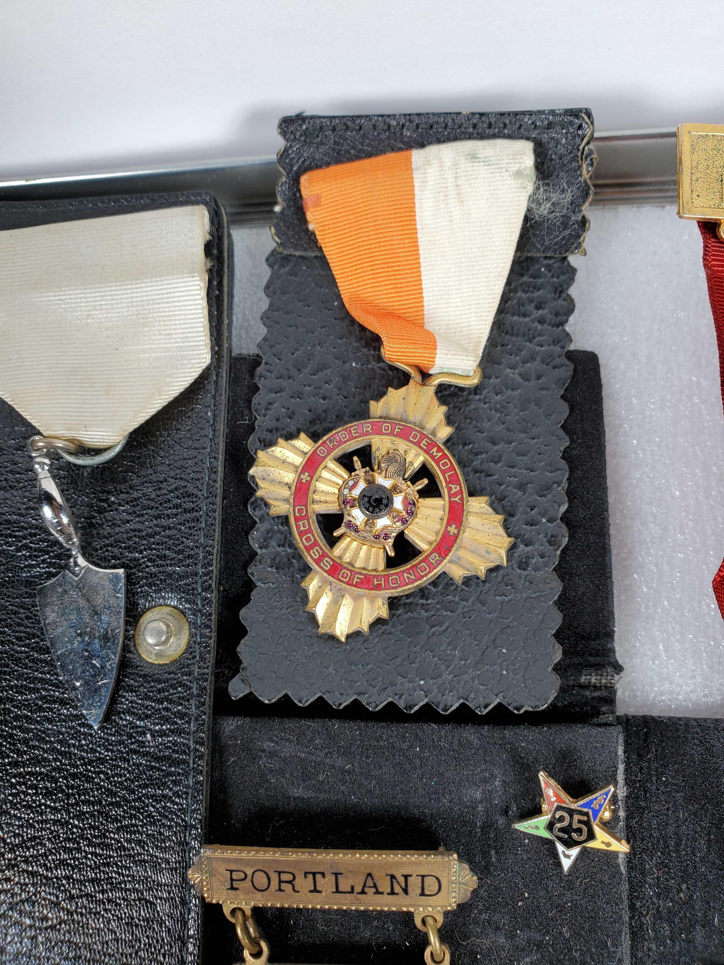 Collection of Vintage Masonic & Other Fraternal Medals