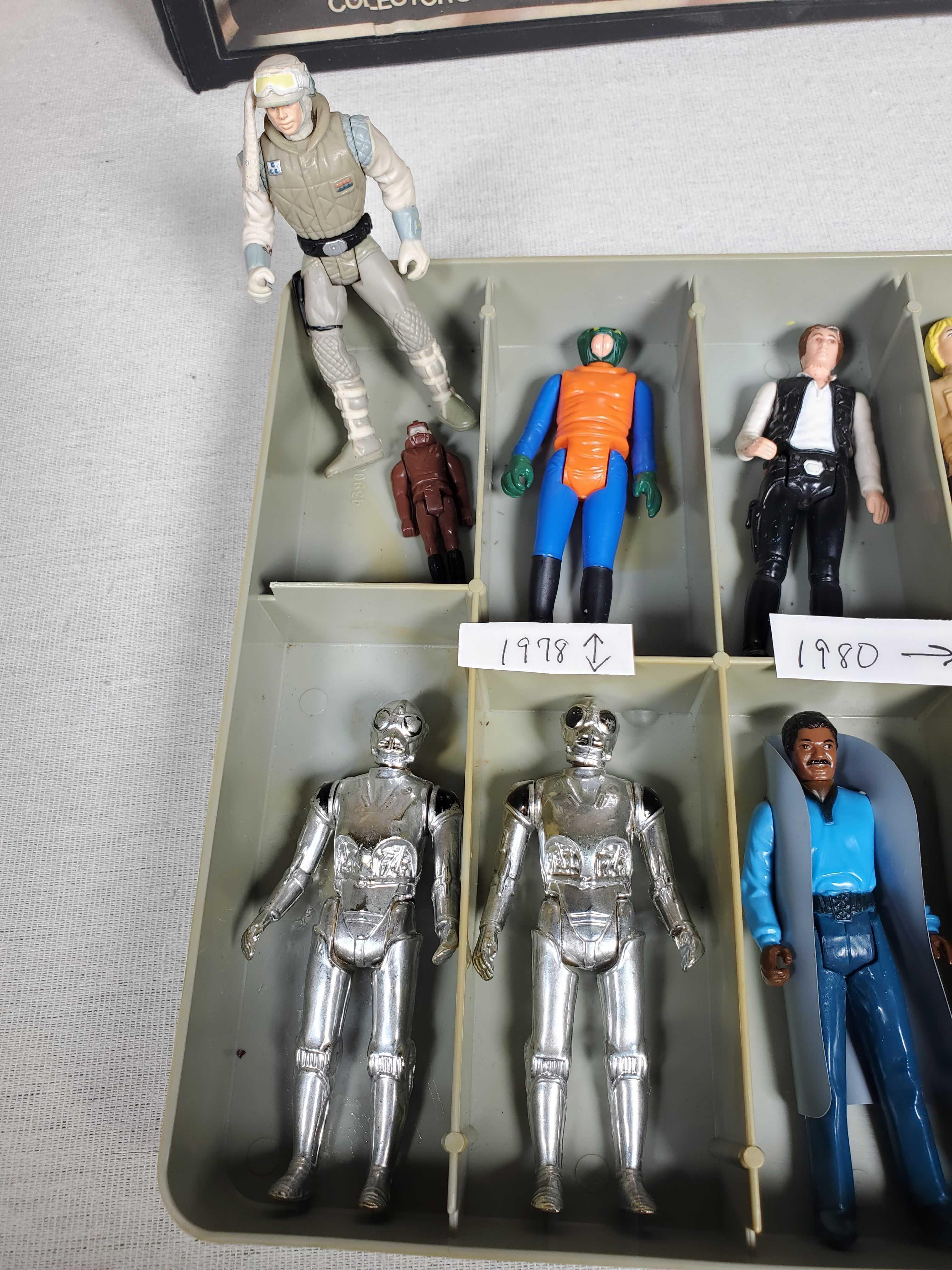 20 Vintage Miniature Kenner Star Wars Figures, 1977-80