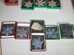 20 Gorham Sterling Silver Annual Christmas Ornaments in Orig. Boxes