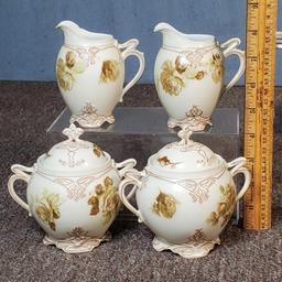 38 Pieces OHME Silesia Old ivory 82 China