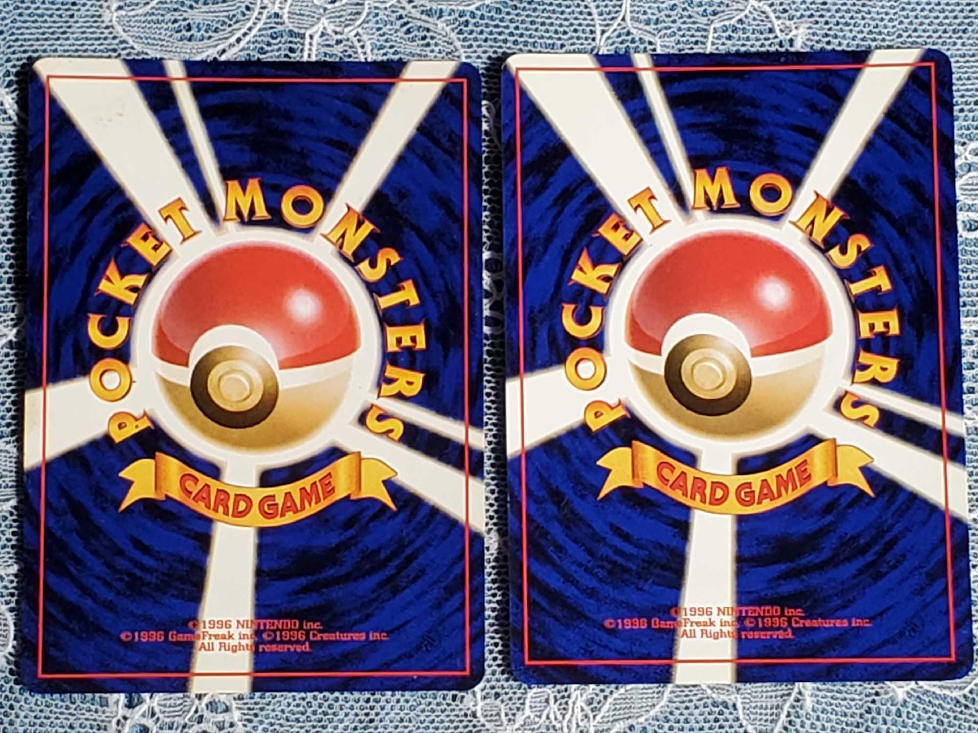 20 Pokemon Pocket Monster Fossil and Team Rocket Series Rare Holo Cards