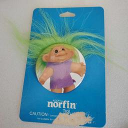 Collection Of Uneeda Wishnik Troll Dolls In Original Packaging