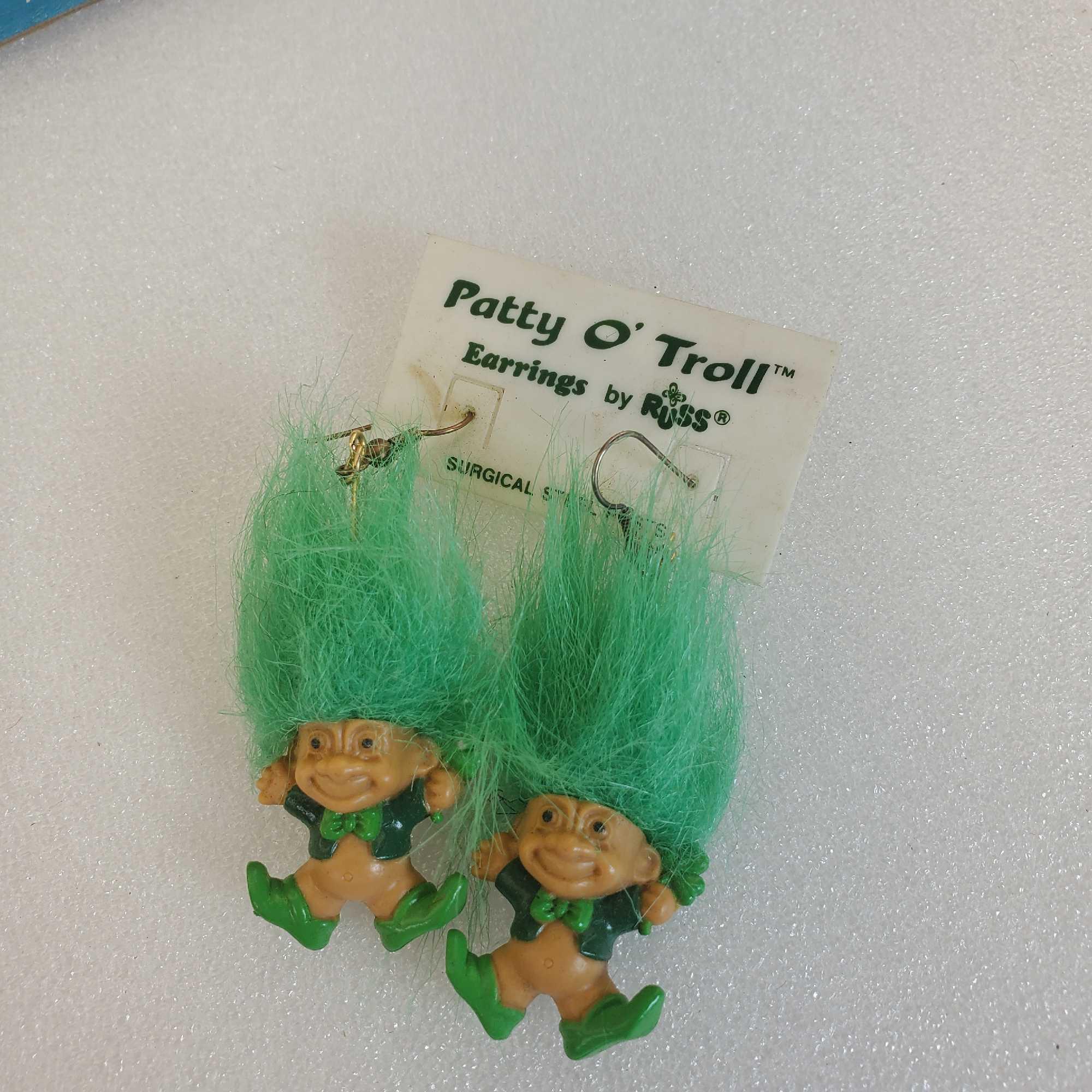 Collection Of Uneeda Wishnik Troll Dolls In Original Packaging