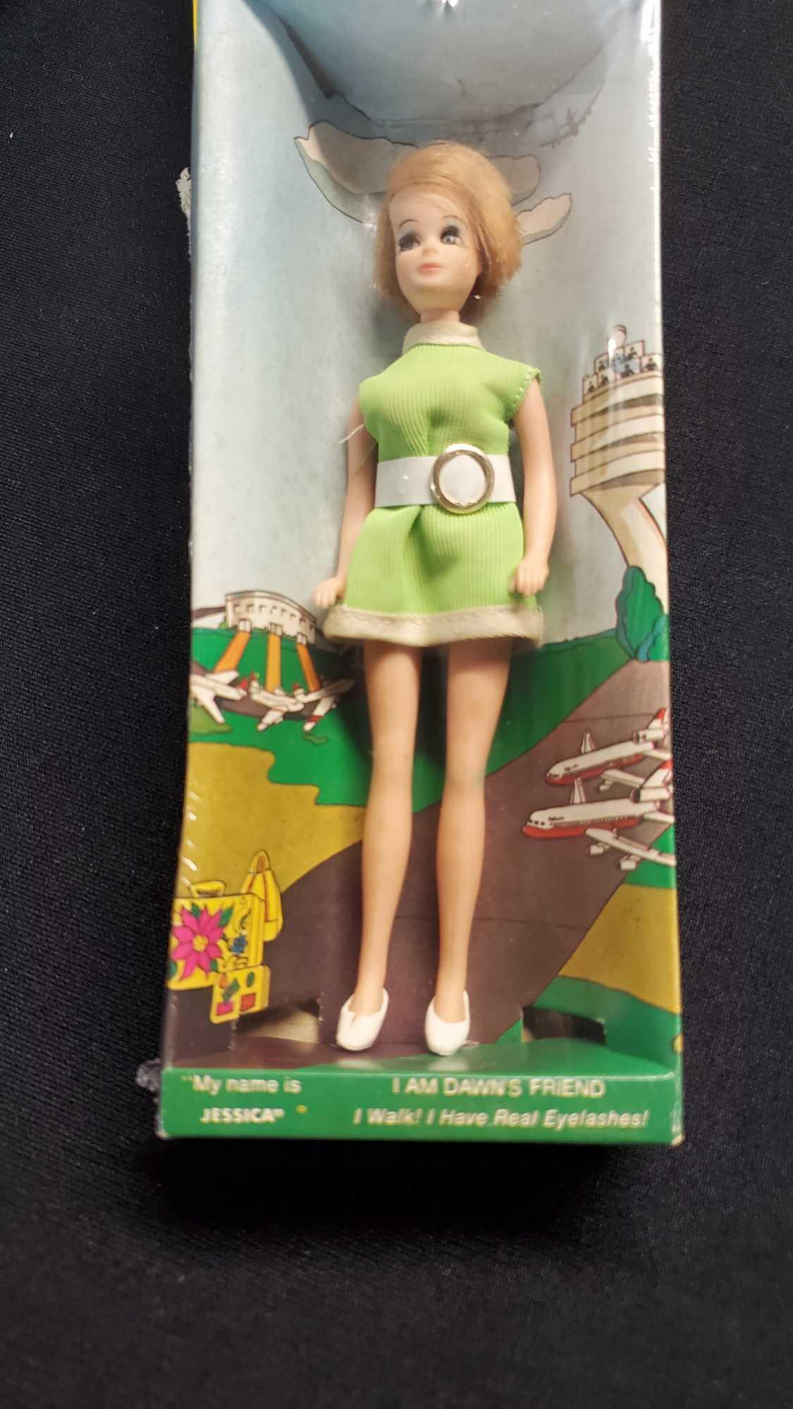 3 1970s Topper Dolls Mint in Box