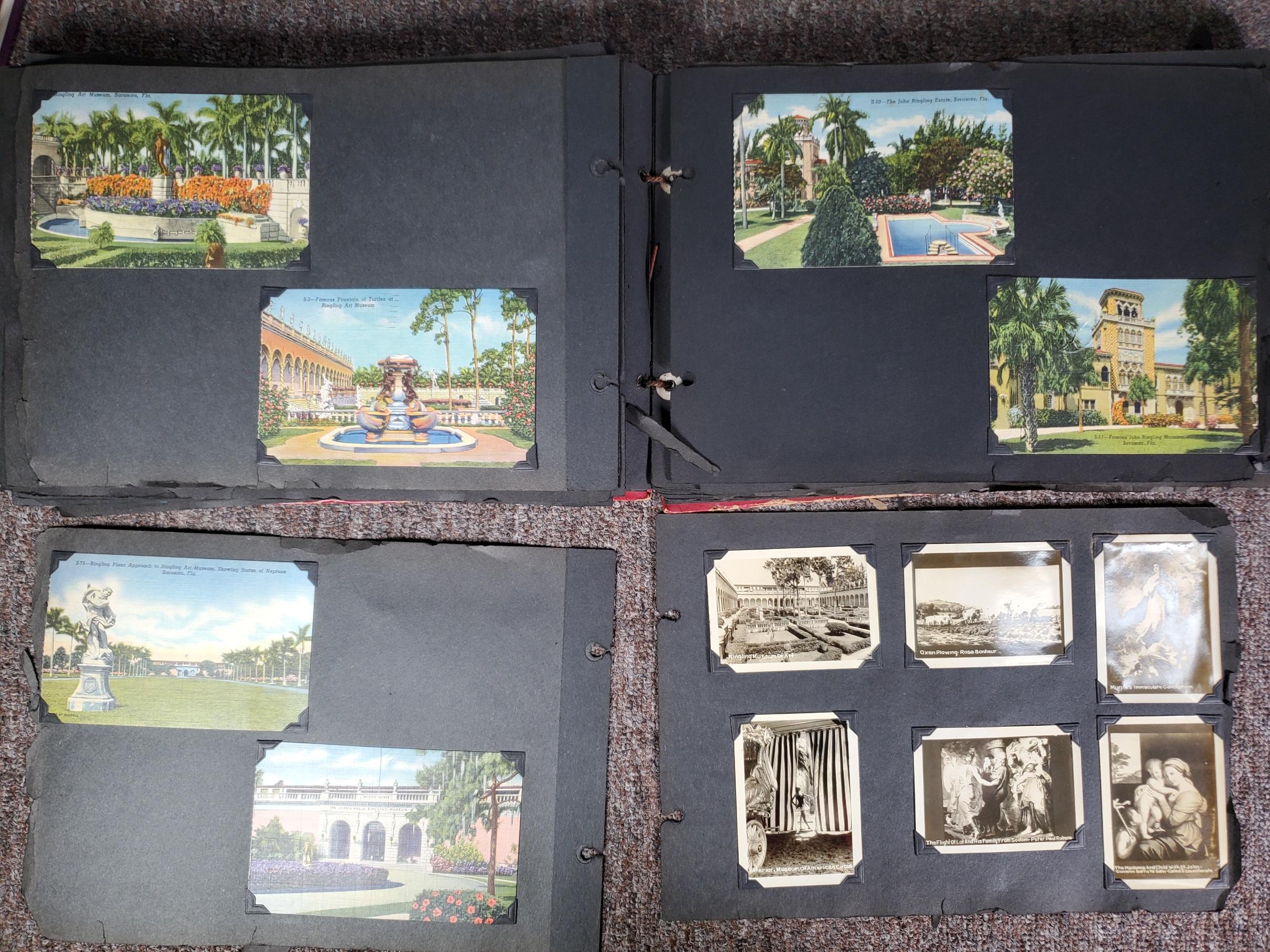 UPDATED PHOTOS! 225+ Vintage Florida Linen Postcard Album