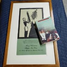 Audrey Niffenegger Artist & Writer Framed Lithograph & Book