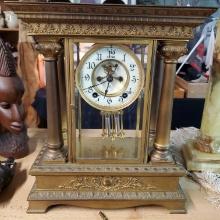Ansonia & Jennings Brothers Mfg. Co. Mantle Clock