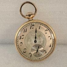 1923 Elgin 17 Jewel Pocket Watch With 10K Deuber Gold Filled Case