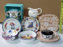Tiffany & Co Porcelain Plates, Youth Ware and Boxes