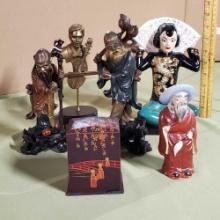 6 Vintage Japanese Decorator and Related Items