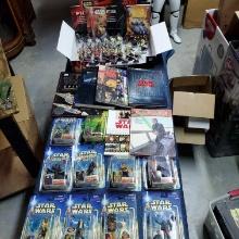 Star Wars Collection Action Figures & Books