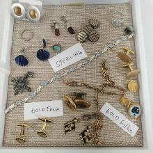 Mixed Lot Of Sterling, Gold & Gold Filled Jewelry